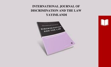 International Journal of Discrimination and the Law Yayımlandı
